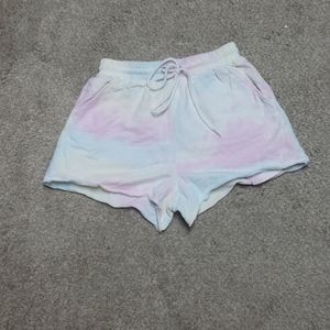 Tie dye shorts